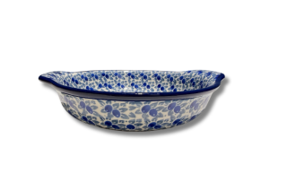 142 Bunzlau ronde schaal 2789X Bakvormen